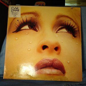 Cyndi Lauper What's Going On Single Gold Stamp Promo RARE 1987 Vinyl Record